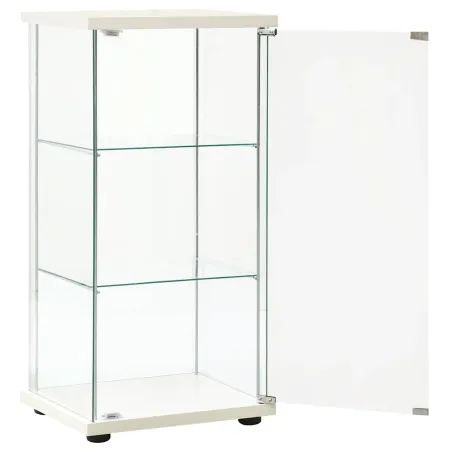 Armoire de rangement Verre trempé Blanc