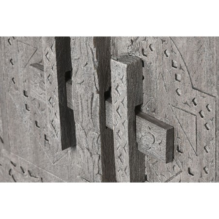 Buffet Home ESPRIT Gris Marron Clair Bois 175 x 40 x 90 cm 175,5 x 40