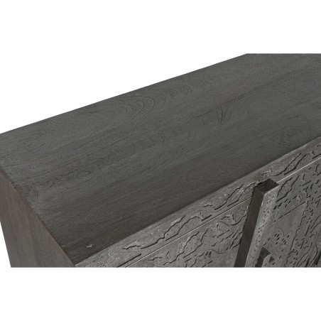 Aparador Home ESPRIT Gris Marrón claro Madera 175 x 40 x 90 cm 175,5
