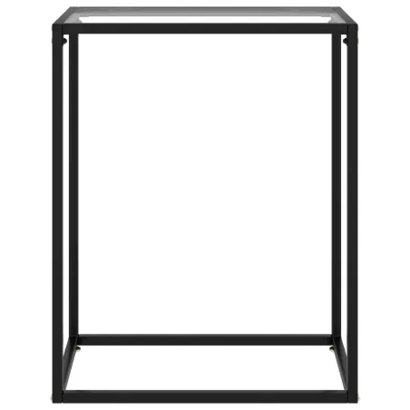 Table console Transparent 60x35x75 cm Verre trempé
