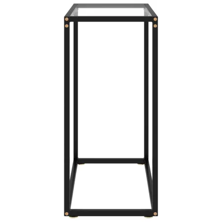 Table console Transparent 60x35x75 cm Verre trempé