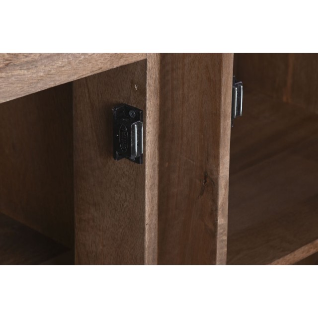 Dressoir Home ESPRIT Wit Bruin Marmer Mangohout 162,5 x 47 x 76 cm