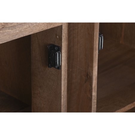 Aparador Home ESPRIT Blanco Marrón Mármol Madera de mango 162,5 x 47