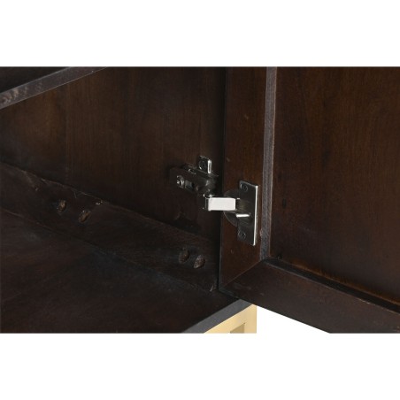 Credenza Home ESPRIT Dorato Marrone scuro Metallo Legno di mango 157,5
