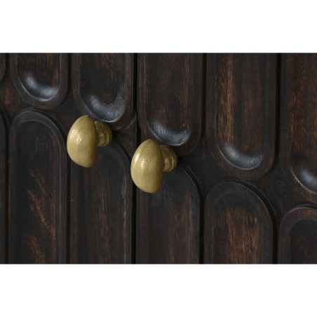 Credenza Home ESPRIT Dorato Marrone scuro Metallo Legno di mango 157,5