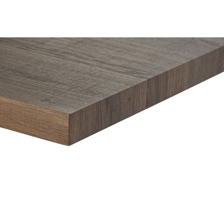 Mesa de Comedor Home ESPRIT Marrón Negro Hierro Madera MDF 160 x 90 x