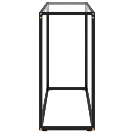 Table console Transparent 80x35x75 cm Verre trempé