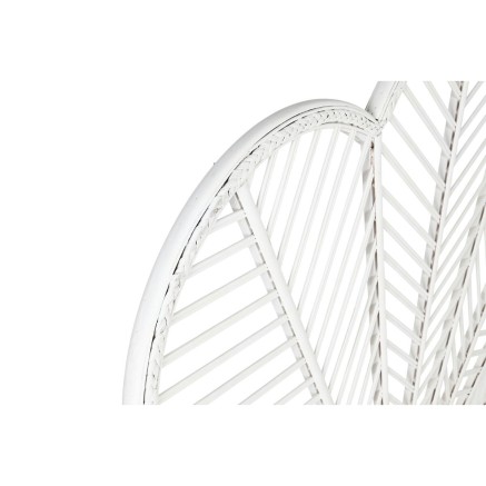 Tête de lit Home ESPRIT Blanc Bambou Rotin 160 x 2,5 x 81 cm 2