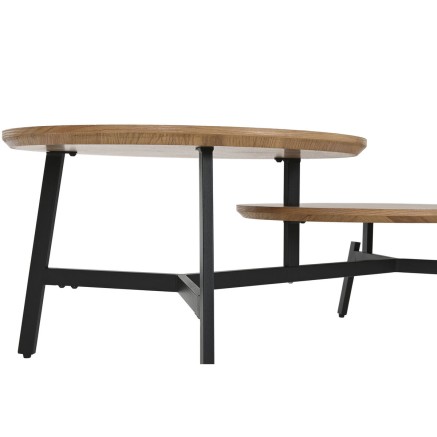 Tischdekoration Home ESPRIT Schwarz natürlich 115 x 60 x 40,5 cm