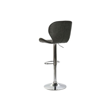 Tabouret Home ESPRIT Gris foncé Métal 47 x 50 x 110 cm 2