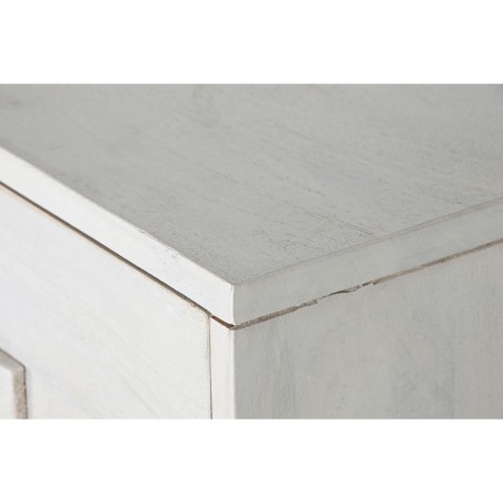 Dressoir Home ESPRIT Wit Rotan Mangohout 155 x 40 x 80 cm