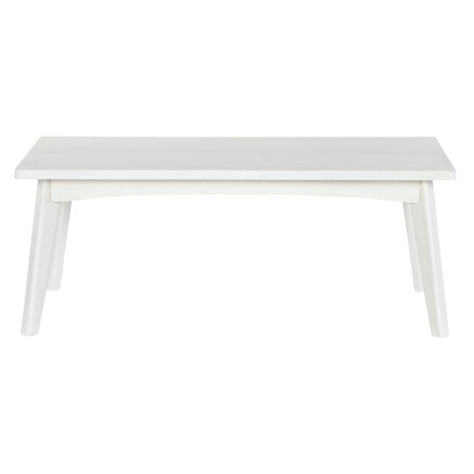 Table Basse Home ESPRIT Blanc Bois de manguier 115 x 55 x 45 cm 2