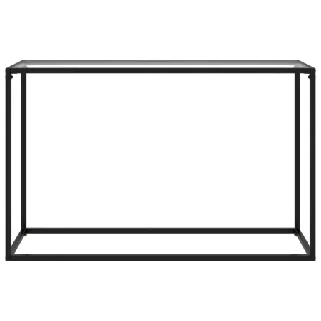 Table console Transparent 120x35x75 cm Verre trempé
