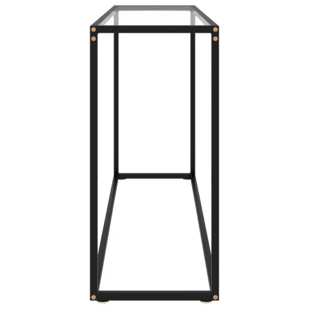 Table console Transparent 120x35x75 cm Verre trempé