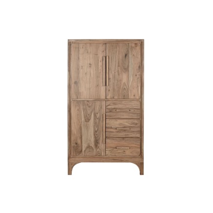 Buffet Home ESPRIT Marron Clair Acacia 90 x 45 x 160 cm 2