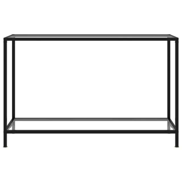 Table console Transparent 120x35x75 cm Verre trempé