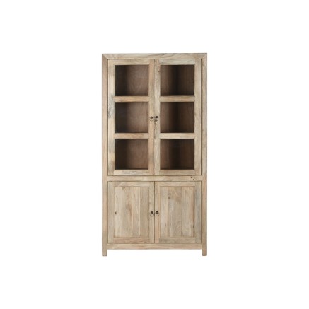 Displayständer Home ESPRIT Kristall Mango-Holz 90 x 40 x 180 cm