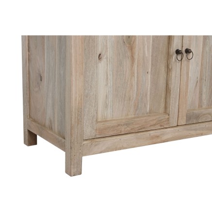 Display Stand Home ESPRIT Crystal Mango wood 90 x 40 x 180 cm 2