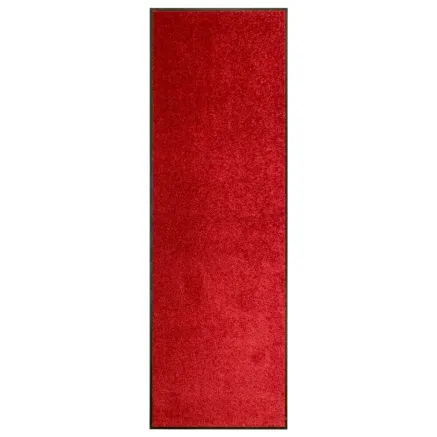 Paillasson lavable Rouge 60x180 cm