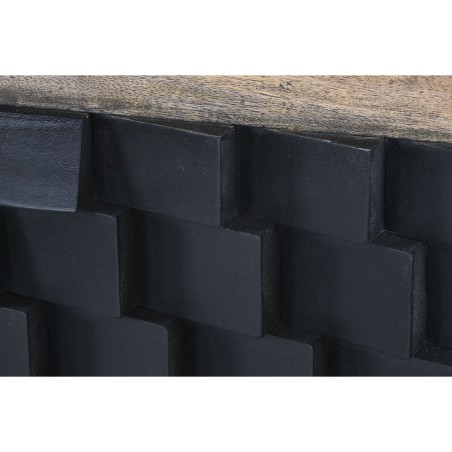 Kopfende des Betts Home ESPRIT Braun Schwarz Mango-Holz 160 x 5 x 80 c