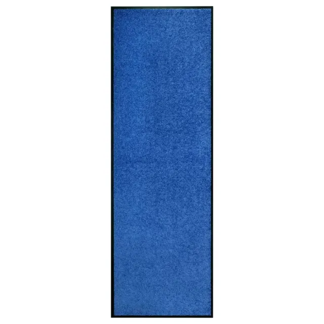 Paillasson lavable Bleu 60x180 cm