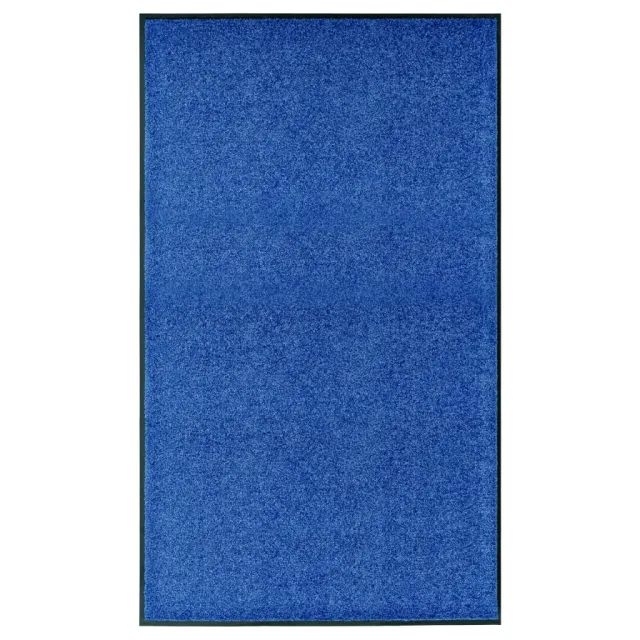 Paillasson lavable Bleu 90x150 cm