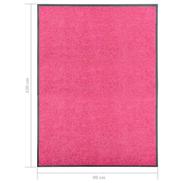 Paillasson lavable Rose 90x120 cm