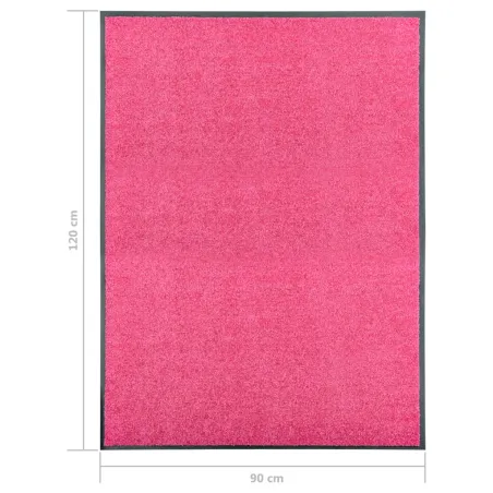 Paillasson lavable Rose 90x120 cm