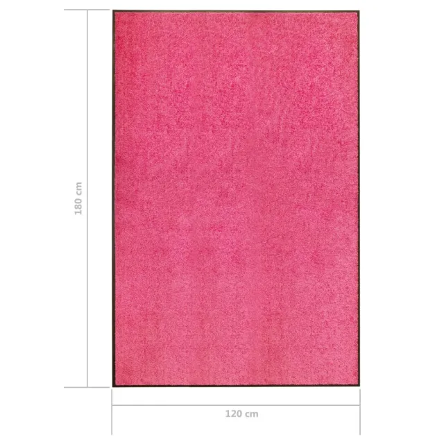 Paillasson lavable Rose 120x180 cm