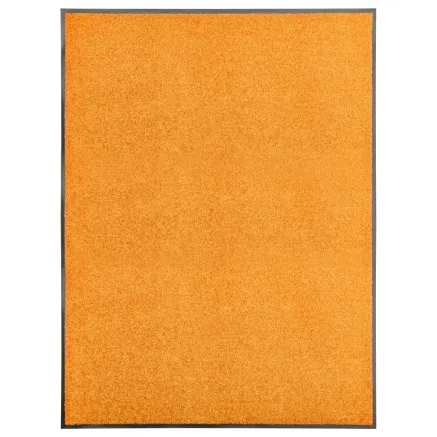 Paillasson lavable Orange 90x120 cm