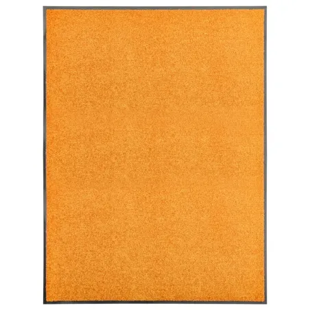 Paillasson lavable Orange 90x120 cm