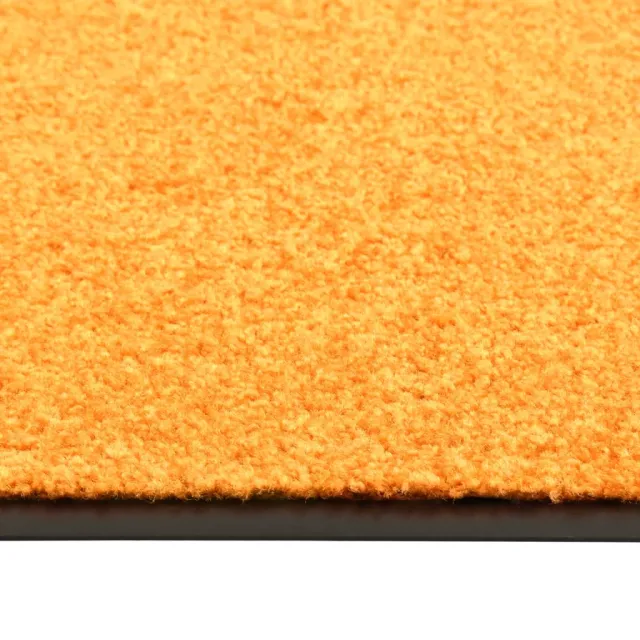 Paillasson lavable Orange 90x120 cm