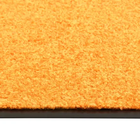 Paillasson lavable Orange 90x120 cm
