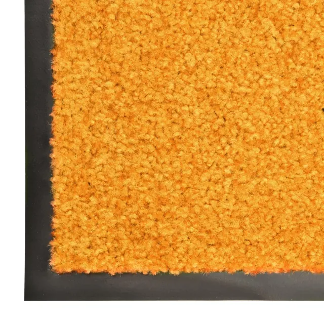 Paillasson lavable Orange 90x120 cm