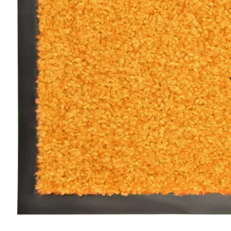Paillasson lavable Orange 90x150 cm