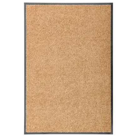 Paillasson lavable Crème 60x90 cm