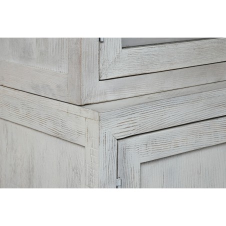 Displayständer Home ESPRIT Weiß Kristall Mango-Holz 200 x 45 x 230 c