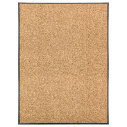 Paillasson lavable Crème 90x120 cm