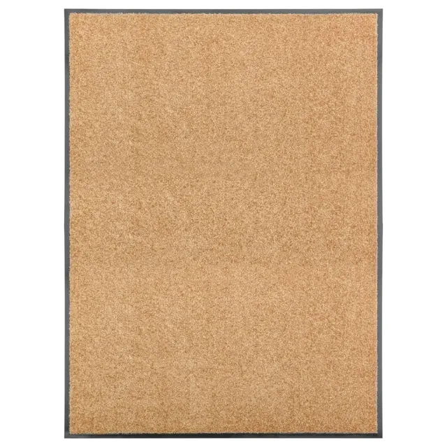 Paillasson lavable Crème 90x120 cm