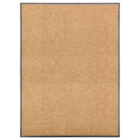 Paillasson lavable Crème 90x120 cm