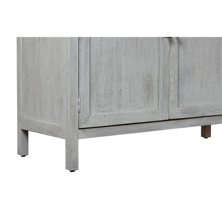 Stand Espositore Home ESPRIT Bianco Cristallo Legno di mango 200 x 45