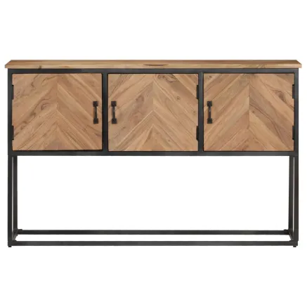 Buffet 120x30x75 cm Bois d'acacia solide 2