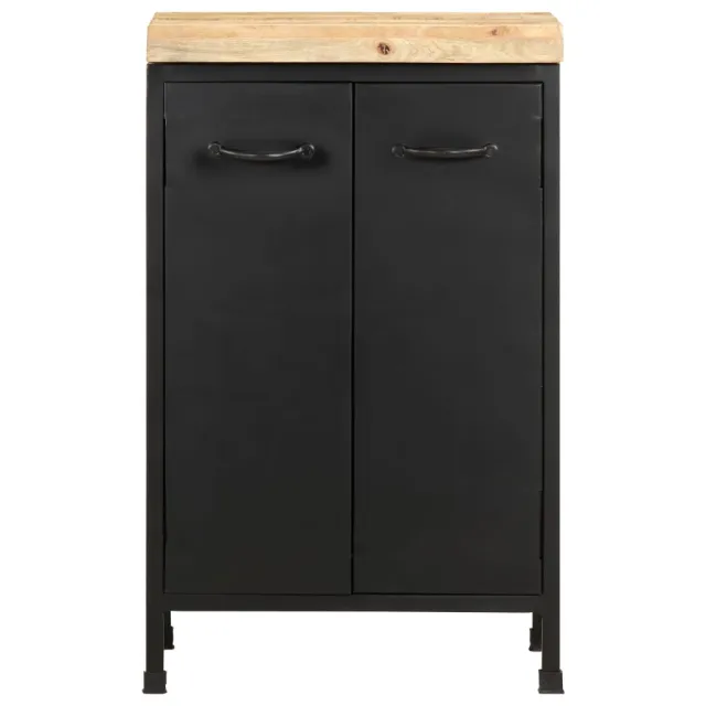 Buffet 47x35x76 cm Bois de manguier brut