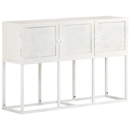 Buffet 115x30x76 cm Bois de manguier massif