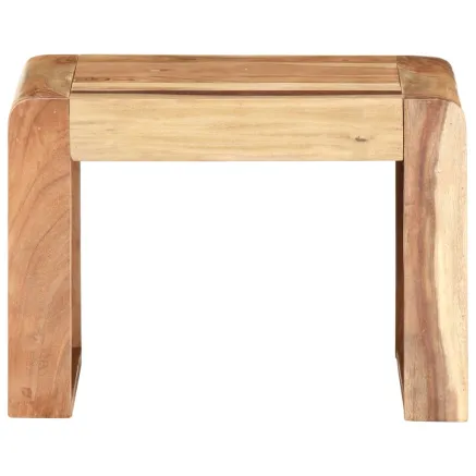 Table d'appoint 43x40x30 cm Bois d'acacia massif 2