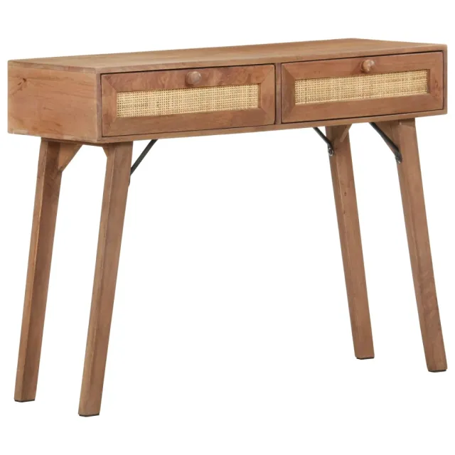 Table console 100x35x76 cm Bois de manguier massif