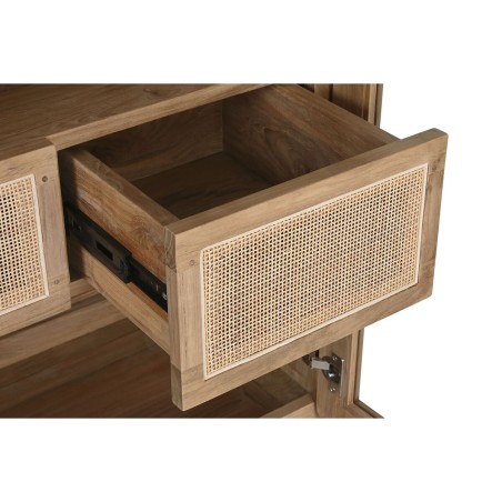 Vitrina Home ESPRIT Cristal Teca 80 x 45 x 190 cm