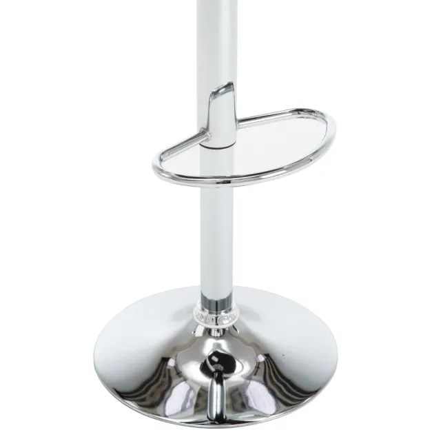 Tabourets de bar 2 pcs rouge similicuir