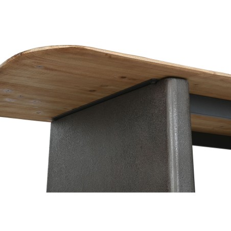 Tavolo da Pranzo Home ESPRIT Naturale Marrone scuro Abete 200 x 90 x 7