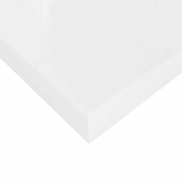 Étagère murale flottante Blanc brillant 40x23x3,8 cm MDF